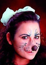 Latex-Applikation Mausnase