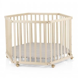 Laufgitter 6-eckig grau