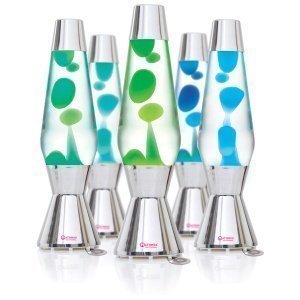 Lavalampe Mathmos Smart Astro (Grün-Blau