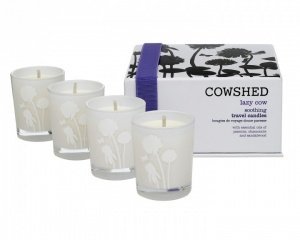 Lazy Cow Soothing Travel Candles
