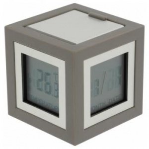 LCD-Wecker Cubissimo El grau LR79G1 von 
