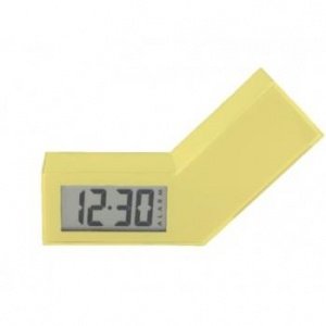 LCD-Wecker OnOff gelb LR98J1 von emform