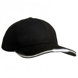 LED Baseball Cap LedItSee schwarz