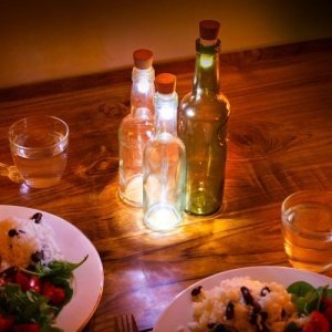 LED Flaschenlicht mit USB