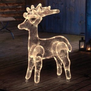 LED-Leucht-Rentier