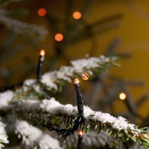 LED-Lichterkette, 200 Lichter, orange