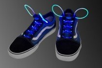 LED Schnürsenkel in Blau