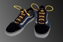 LED Schnürsenkel in Gelb