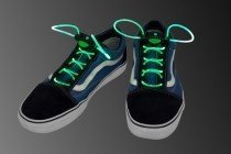 LED Schnürsenkel in Grün