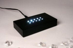 LED Sockel schwarz klein