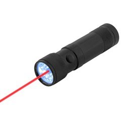 LED Taschenlampe mit Laserpointer
