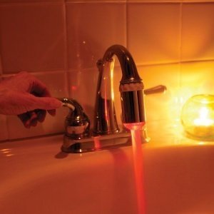 LED Wasserhahnaufsatz