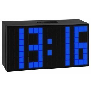 LED-Wecker Manhattan (Blau)