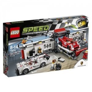 LEGO Speed Champions 75876 - Porsche 919 Hybrid und 917K Pit Lane