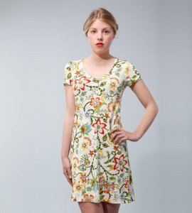 LEICHTES SOMMERKLEID MIT  BLUMEN