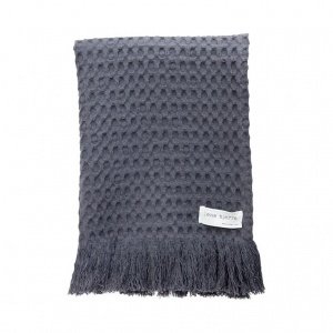 LENE BJERRE Handtuch Molise dark cement 