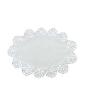 LENE BJERRE Tischset Coco oval weiss
