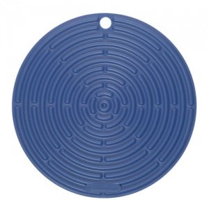 Le Creuset Junior Blau Silikon-Topflappe