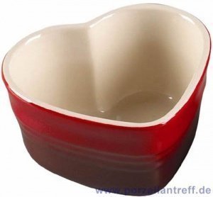 Le Creuset Poterie Förmchen Herz-Förmche