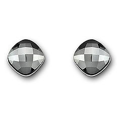 Lea Jet Hematite Ohrstecker