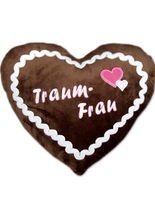 Lebkuchenherz Kissen - Traumfrau