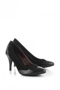 Leder Pumps + Stiletto-Absatz