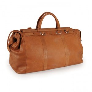 Leder-Reisetasche Columbia cognac