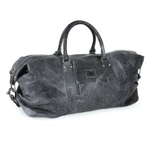 Leder-Reisetasche Toronto grau