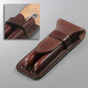 Leder-Stifte-Etui Schmal