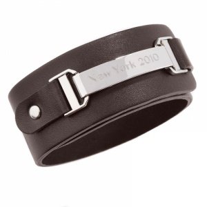 Lederarmband mit Gravur