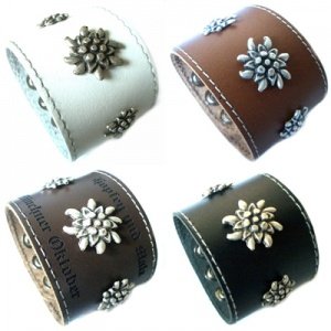 Lederarmband mit Gravur - 8210