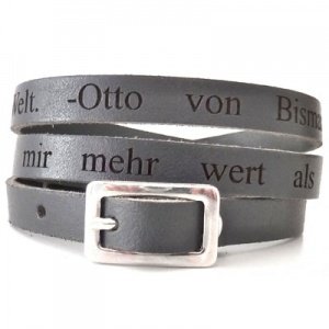Lederarmband mit Gravur - 8958