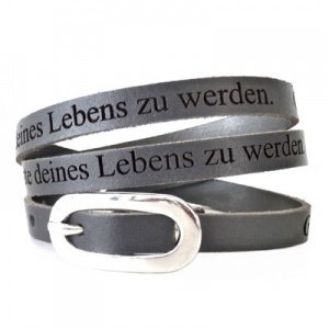 Lederarmband mit Gravur - 9153