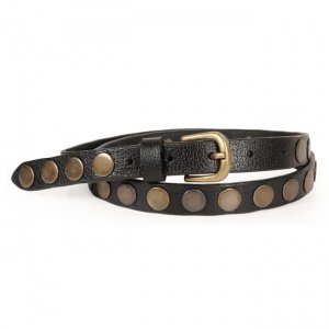 Ledergürtel Chino, schwarz 95 cm, 1 Reih