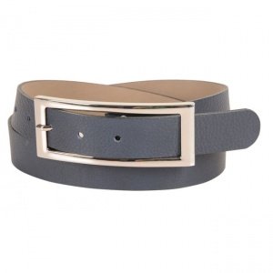 Ledergürtel Donna navy 85 cm