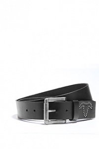 Ledergürtel mit Bullenkopf