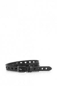 Ledergürtel mit Herzen