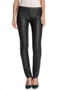 Lederoptik Bikerhose