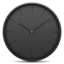 Leff amsterdam - Tone35 Wanduhr, schwarz