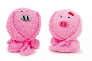 Legler Handtuch "Glücksschweine"