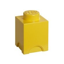Lego - Storage Brick 1, gelb