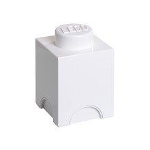 Lego - Storage Brick 1, weiß
