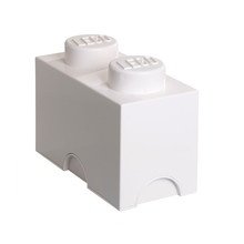 Lego - Storage Brick 2, weiß