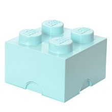Lego - Storage Brick 4, aqua