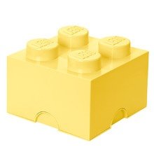 Lego - Storage Brick 4, cool yellow