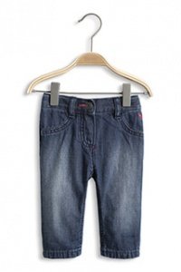 Leichte Basic Jeans mit Verstellbund