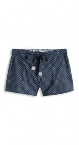 Leichte Baumwoll-Tupfen-Shorts