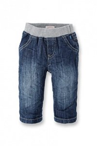 Leichte Jeans mit Rippbund