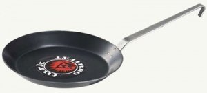 Leichte flache Eisenpfanne, 28cm Durchme