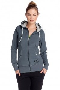 Leichter Fleece Zipp-Hoodie